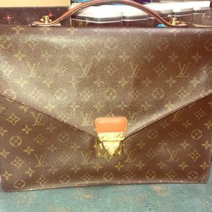 Authentic LV Monogram Porte Document